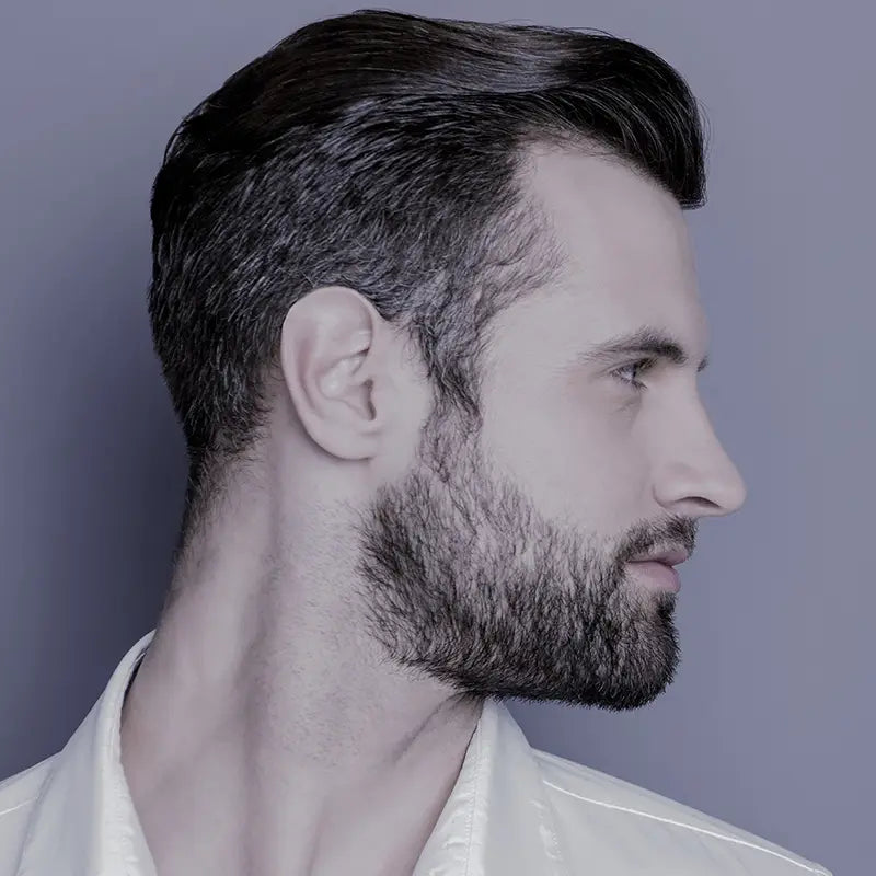 Jawline treatment for men